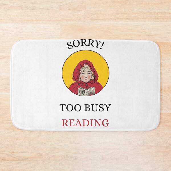Item preview, Sorry, too busy reading! | Literature, Books designed and sold by Thermopolium.