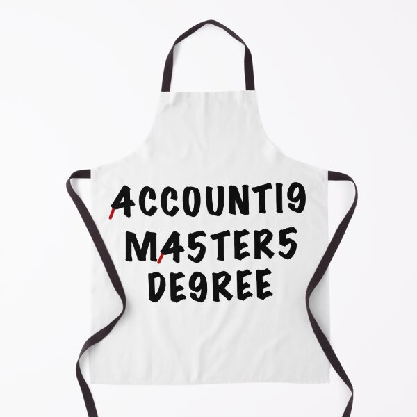 Item preview, Accounting masters degree designed and sold by Dinashop.