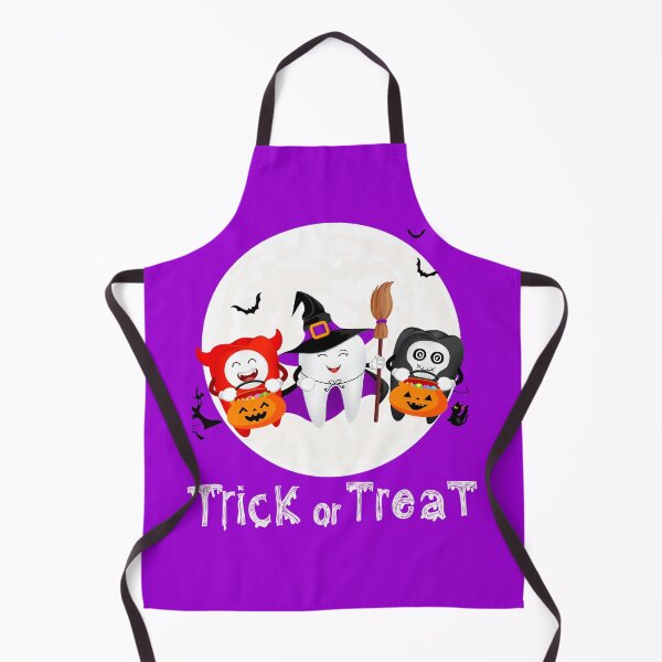 Item preview, Molars Teeth Trick Or Treat Spooky Funny Dental Halloween Graduation Squad Dentist Halloween Costume Gift Idea designed and sold by NOorYES.