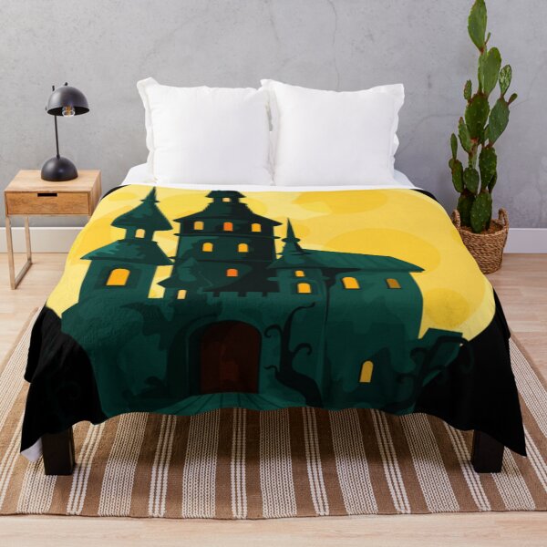 Item preview, Haunted House on Halloween designed and sold by YuviMK.