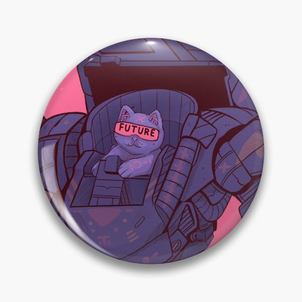 Item preview, Mecha Cat Cyber-Punk designed and sold by NiNino.
