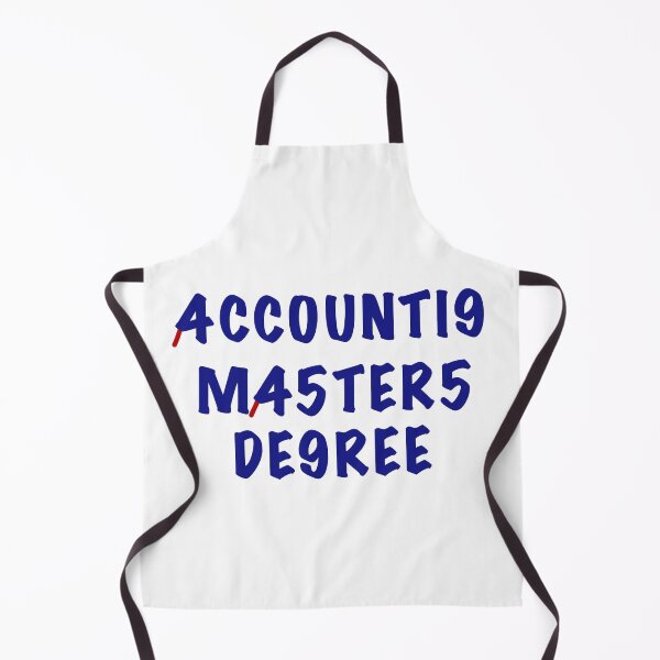 Item preview, Accounting masters degree designed and sold by Dinashop.