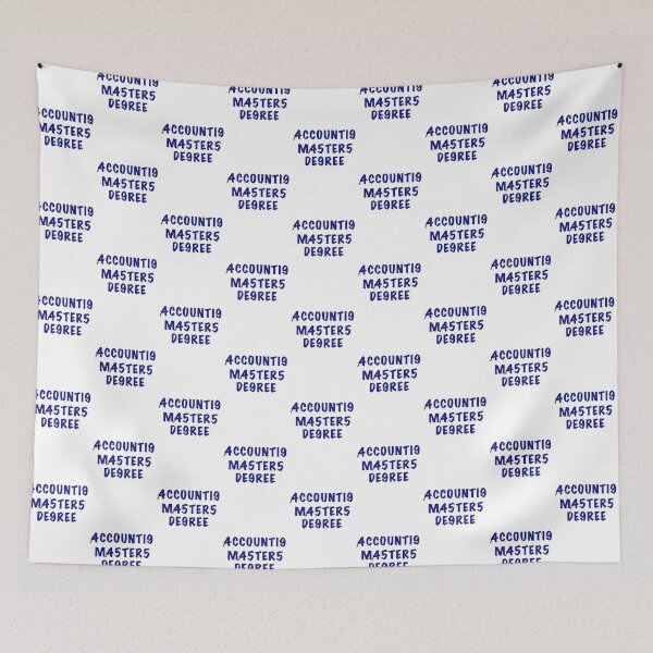 Item preview, Accounting masters degree designed and sold by Dinashop.