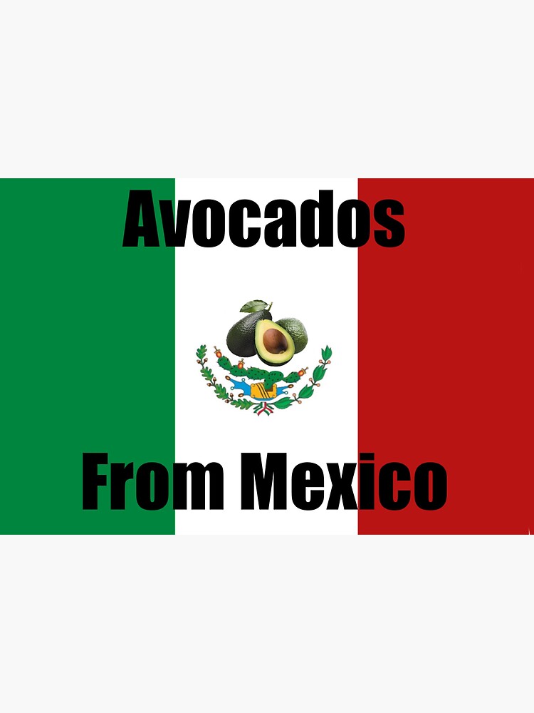 "Avocados From Mexico" Sticker by Turkey029 Redbubble