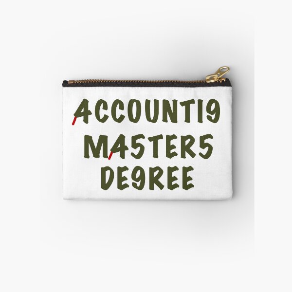 Item preview, Accounting masters degree designed and sold by Dinashop.