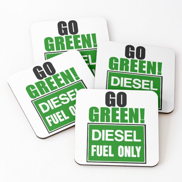 Item preview, go green! diesel fuel only   designed and sold by MarlodesignCo.