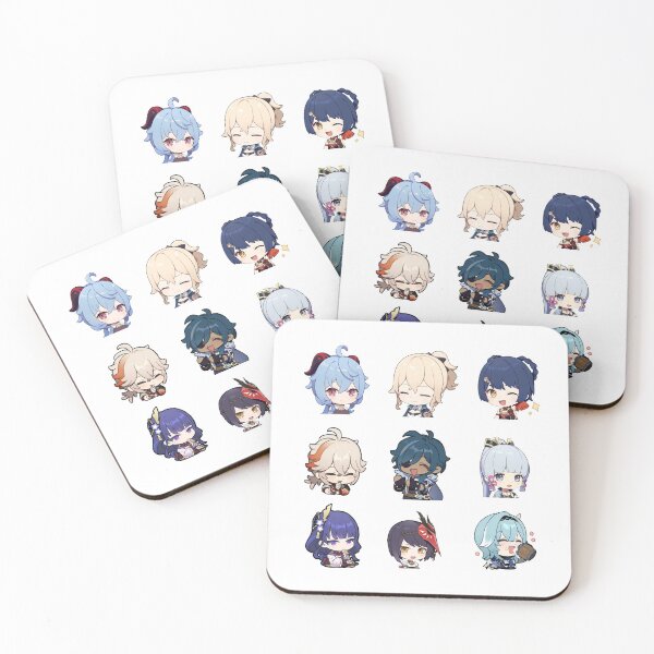 Item preview, Genshin Impact Characters Chibi designed and sold by Full  Game.