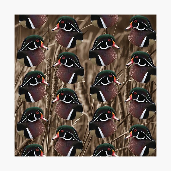 Item preview, Duck Hunting Wood Duck Camoufage Design for Duck Hunters and Waterfowl Lovers designed and sold by LifeCrush.