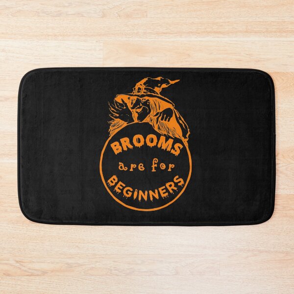 Item preview, Brooms Are For Beginners- halloween baskets for college students designed and sold by The Nova Prints .