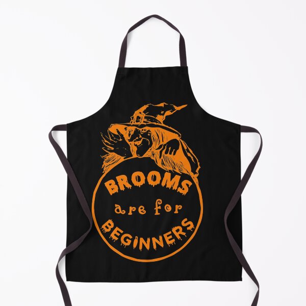 Item preview, Brooms Are For Beginners- halloween baskets for college students designed and sold by The Nova Prints .