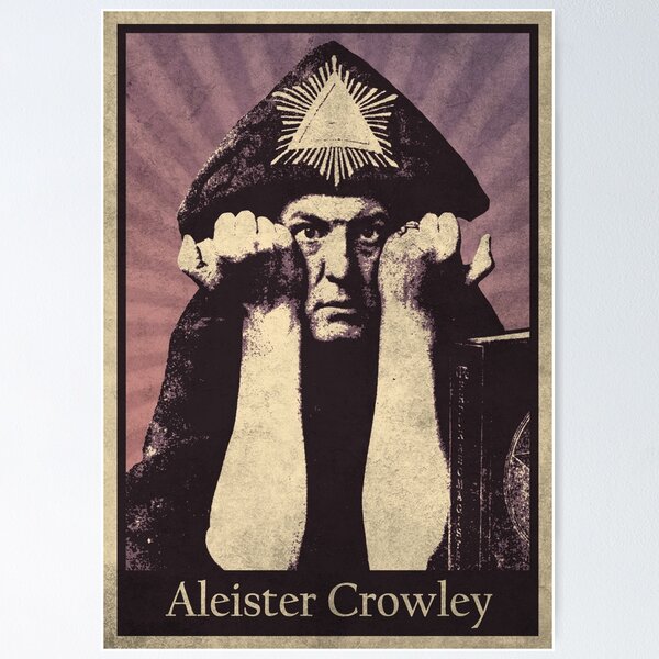 Item preview, Aleister Crowley designed and sold by BennyBearProof.