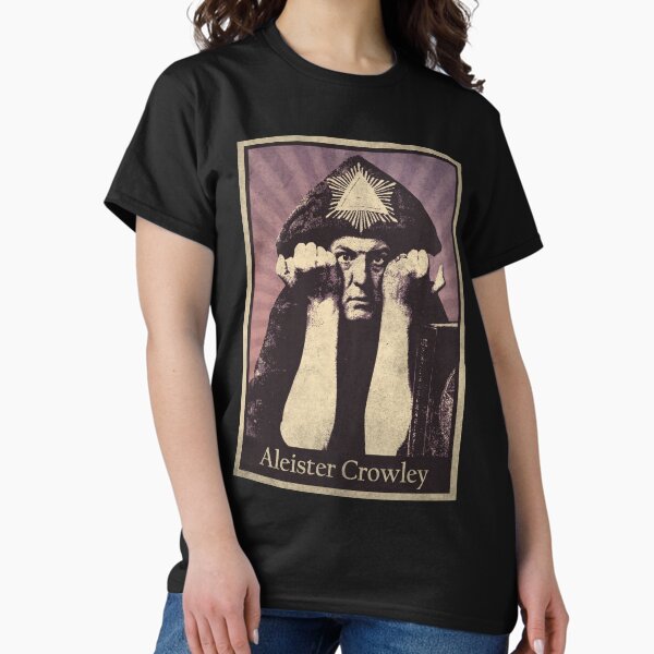 Vista previa del artículo con la obra «Aleister Crowley», diseñado y vendido por BennyBearProof.