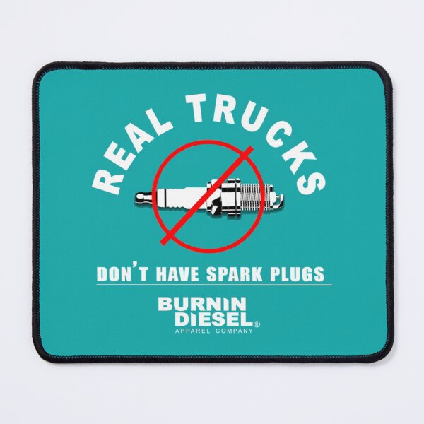 Item preview, Real Trucks Dont Have Spark Plugs Diesel Trucks   designed and sold by MarlodesignCo.