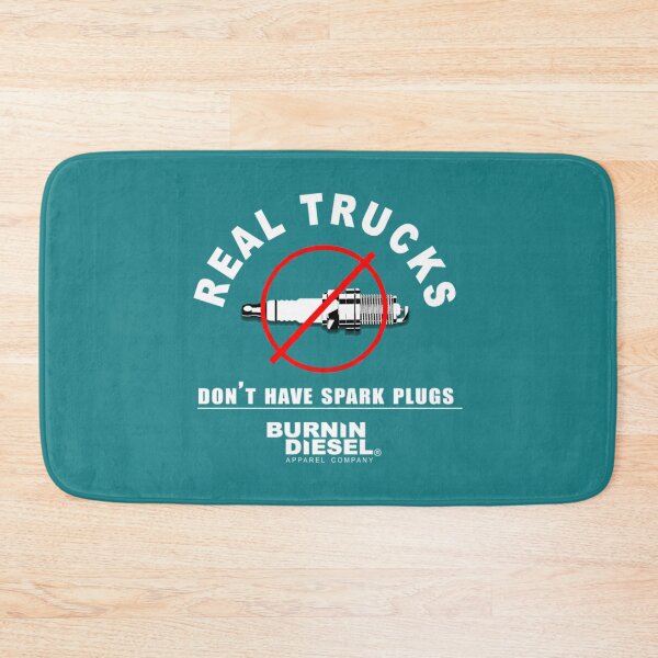 Item preview, Real Trucks Dont Have Spark Plugs Diesel Trucks   designed and sold by MarlodesignCo.