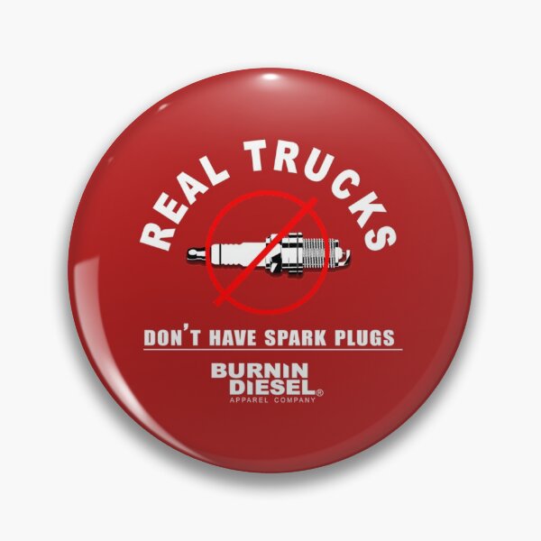 Item preview, Real Trucks Dont Have Spark Plugs Diesel Trucks   designed and sold by MarlodesignCo.