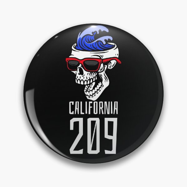 Item preview, 209 CALIFORNIA SKULL AND SHADES  designed and sold by BestCoolStuff.