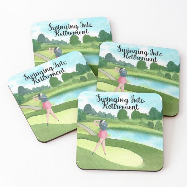 Item preview, Swinging Into Retirement Golfer designed and sold by For Little Monkeys.
