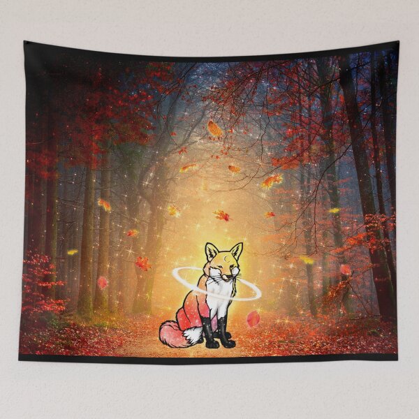 Item preview, Enchanted Forest and Autumn Fox Halloween Fall designed and sold by Jolly-Yosei.