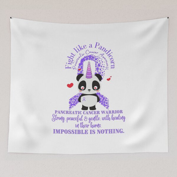 Item preview, Pancreatic Cancer Awareness Fight Like a Pandicorn designed and sold by JustaGurli.