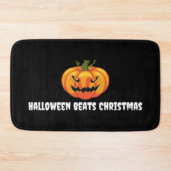 Item preview, Halloween beats Christmas - Halloween pumpkin design designed and sold by Witfulwisdom.