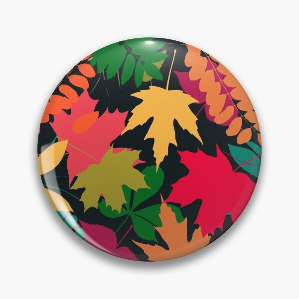 Item preview, Autumn Leaves Detail Pattern multicolor designed and sold by cutecrazytshirt.