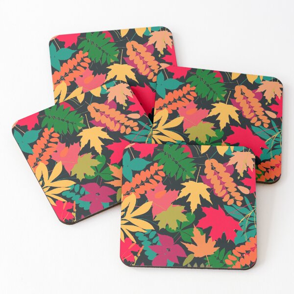Item preview, Autumn Leaves Detail Pattern multicolor designed and sold by cutecrazytshirt.
