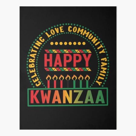 Vintage Gift Wrap - Kwanza  Happy kwanzaa, Vintage wrapping