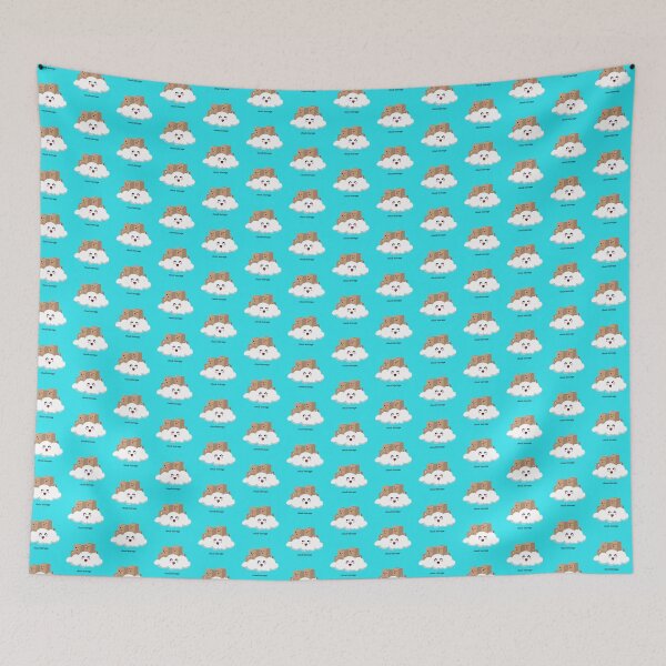 Item preview, Cloud Storage - cute cloud and cardboard box design designed and sold by sugarrosekitch.