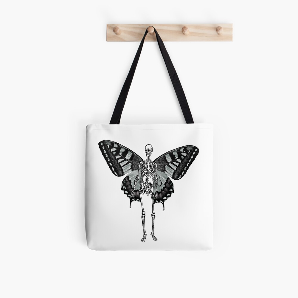 Pikadingnis Women's Fairy Grunge Butterfly Tote