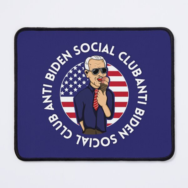 Item preview, Anti Biden Social Club Funny Presidential Patriotic Graphic designed and sold by SandblockBass.