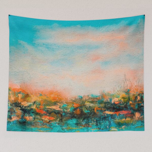 Item preview, Pastel landscape designed and sold by Red Witch Art.