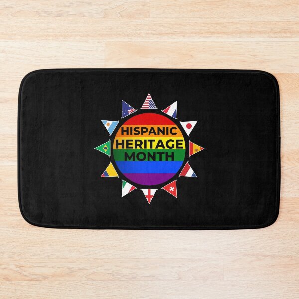 Item preview, hispanic heritage month latino countries flags sunflower designed and sold by Clurixious.