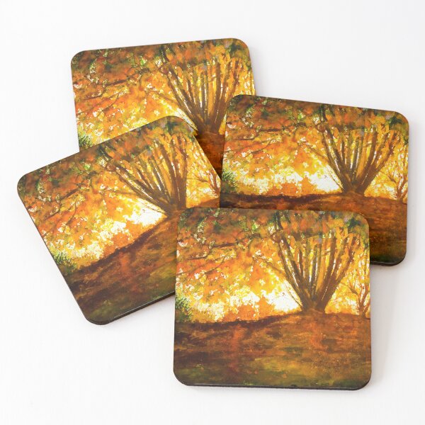 Item preview, Fantasy Autumn tree designed and sold by Red Witch Art.