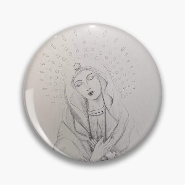 Item preview, Mother Mary Heart Original designed and sold by SolSuenos.