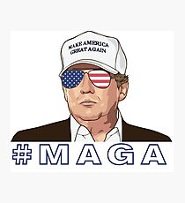 Trump - MAGA Photographic Print