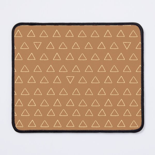 Item preview, Triangle pattern with brown background designed and sold by Brian Kroijer.
