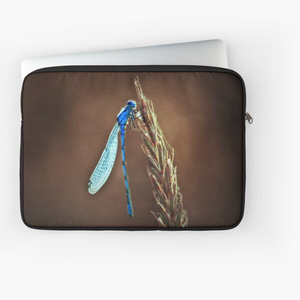 blue dragonfly Laptop Sleeve