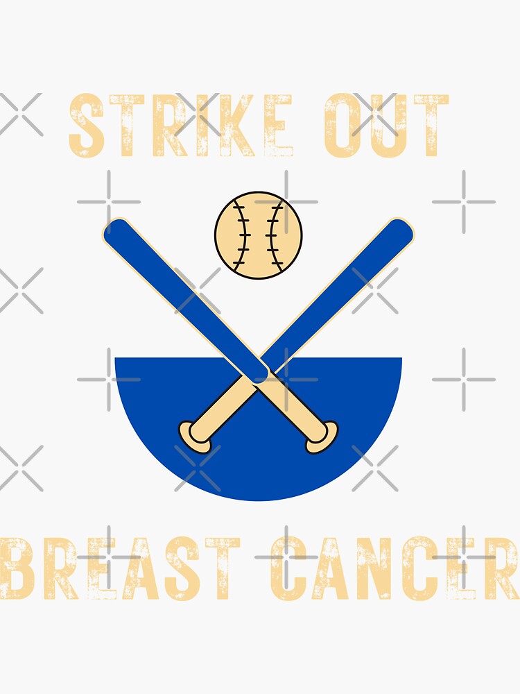 Strike Out Cancer' Sticker