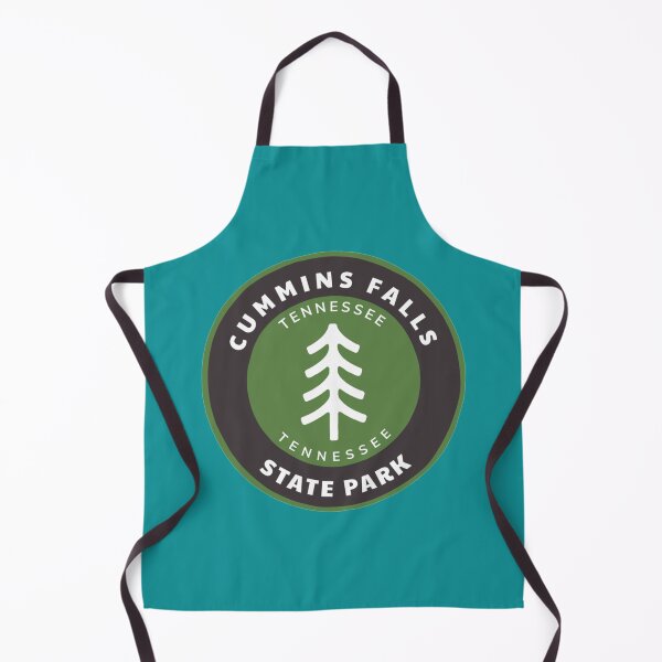 Item preview, Cummins Falls State Park Tennessee - TN Badge with a Forest Tree Wilderness Roundlet designed and sold by DaniEviAfter.