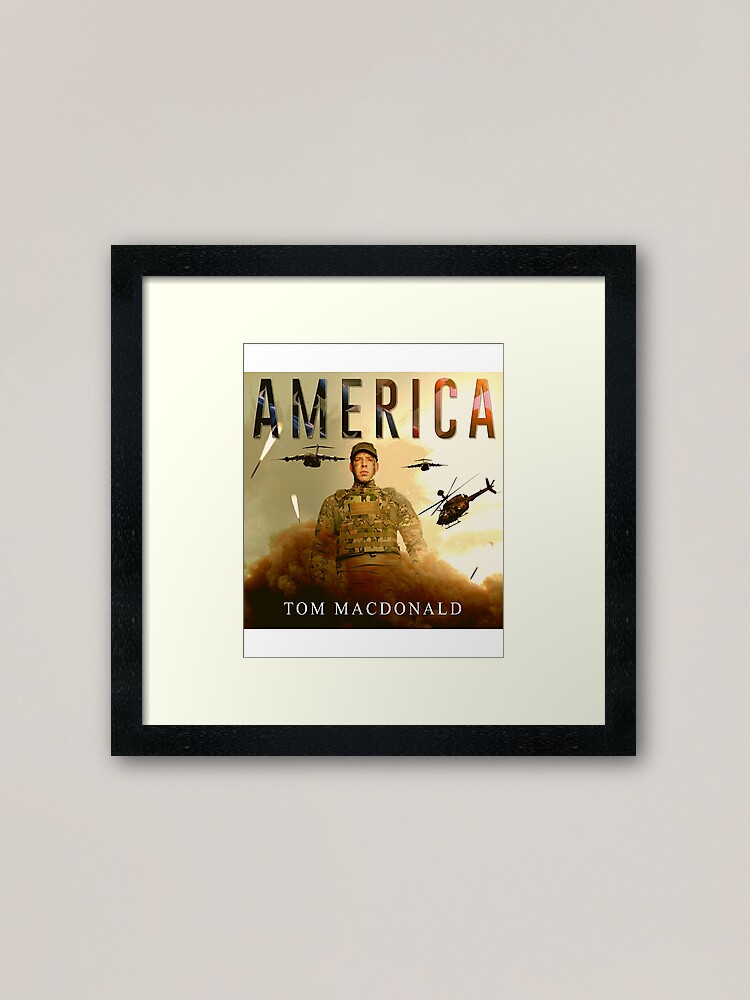 Alternate view of Tom MacDonald America Framed Art Print