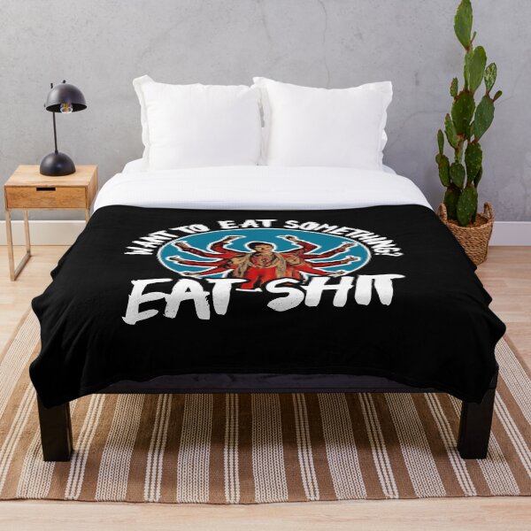Item preview, Want to eat something? Eat shit. designed and sold by The Cosmic Turtle.