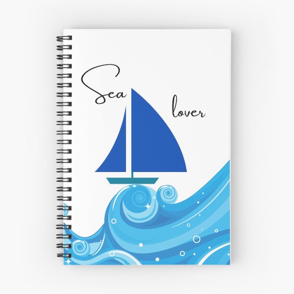 Aperçu de l'œuvre Amoureux de la mer naviguant dans les vagues créée et vendue par FreshOutTheBox.