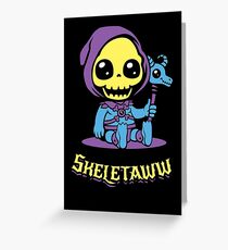 skeletor valentines card