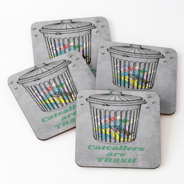 Item preview, Catcallers are TRASH designed and sold by Write-to-Rebel.