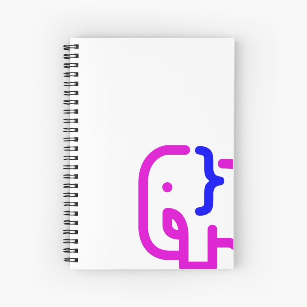 Item preview, Spiral Notebook designed and sold by hookedoncode.