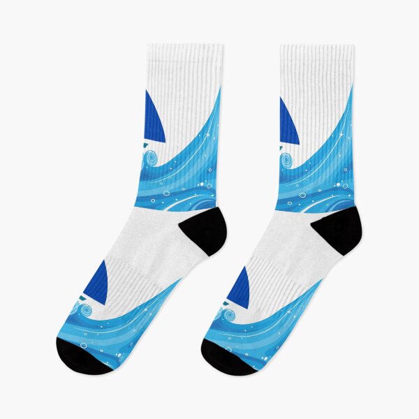 Item preview, Sea lovers sailing in waves designed and sold by FreshOutTheBox.