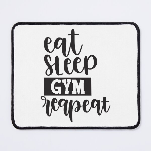 Item preview, Eat sleep gym repeat designed and sold by Brian Kroijer.