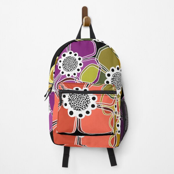 Item preview, Retro Flower Power [Terroso con contornos blancos] designed and sold by RC-aRtY.