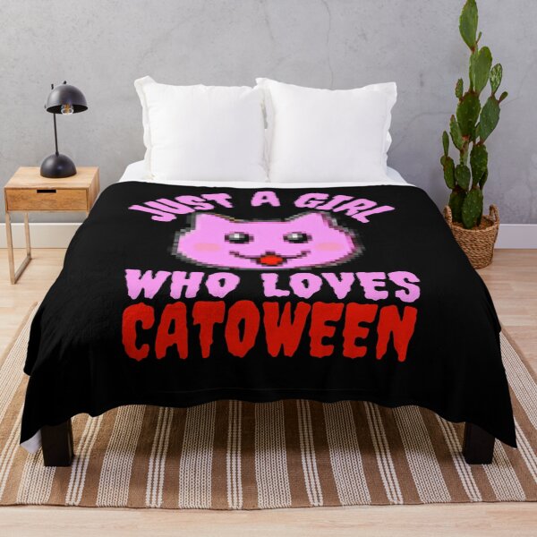 Item preview, Just a Girl Who Loves Catoween designed and sold by coloronym.