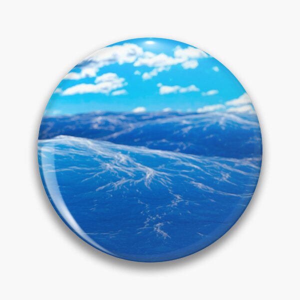 Item preview, Rolling blue ocean waves designed and sold by bradm50.